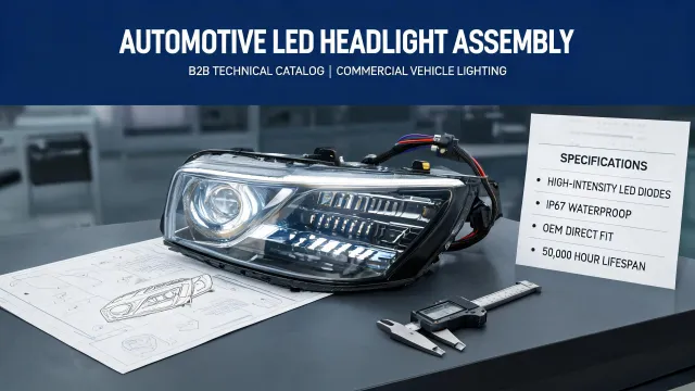 Automotive lighting article thumbnail