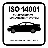 ISO environmental management badge