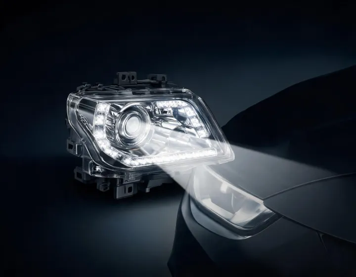 Osram LED headlight assembly and bulb set